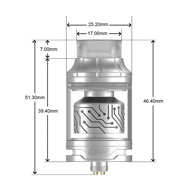 Vapefly Core RTA Selbstwickler Tank