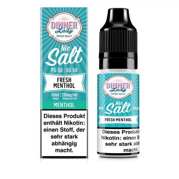 Fresh Menthol - 10ml Nikotinsalz-Liquid