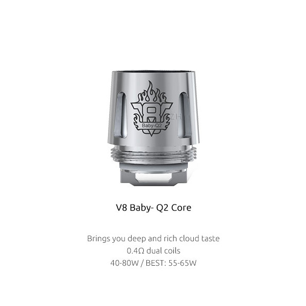 5x SMOK V8 Baby-Q2 Coil Verdampferkopf