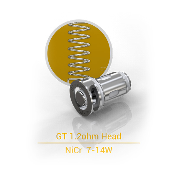 5x Eleaf GT Coil Verdampferkopf 1.2 Ohm