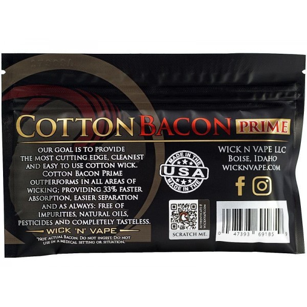 Cotton Bacon Prime - Wick'n'Vape