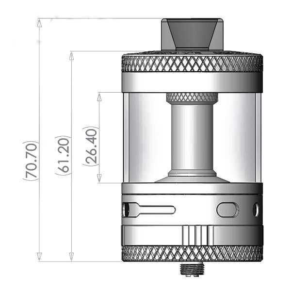 Steam Crave Aromamizer Titan RDTA Selbstwickler Tank