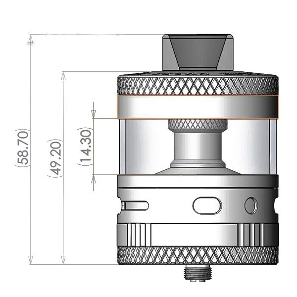 Steam Crave Aromamizer Titan RDTA Selbstwickler Tank