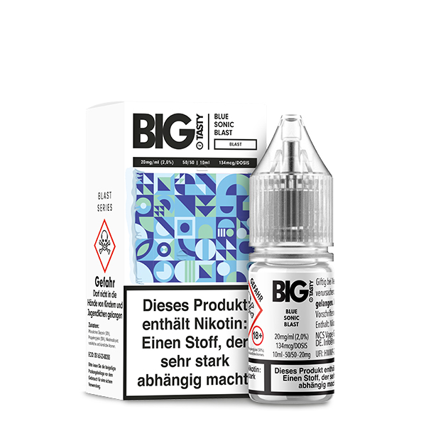 Blue Sonic Blast - 10ml Nikotinsalz-Liquid