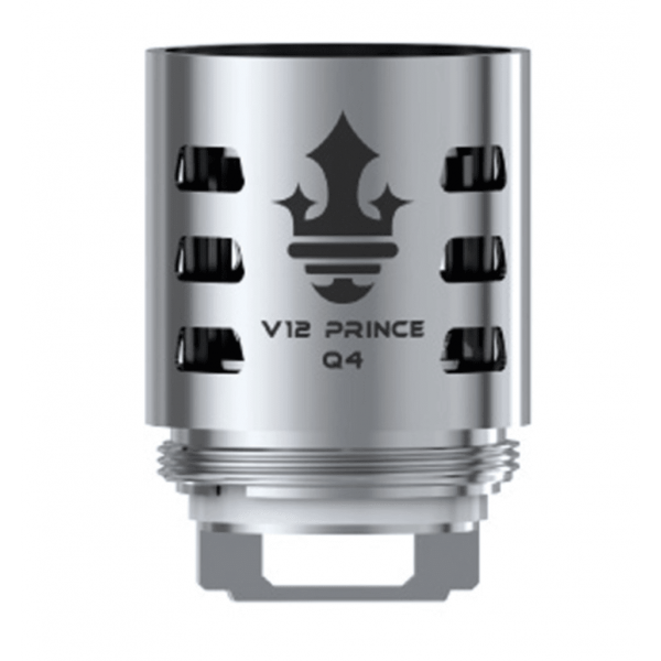 3x SMOK TFV12 Prince-Q4 (0,4 Ohm) Verdampferkopf