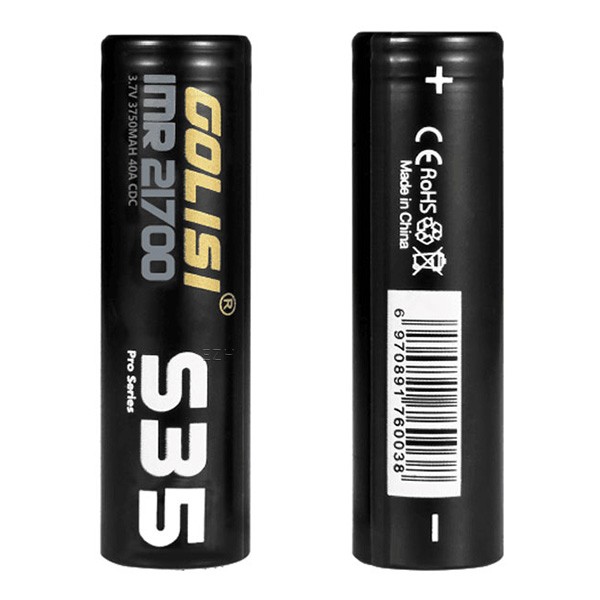 Golisi S35 21700 Akku - 40A / 3750mAh incl. Case