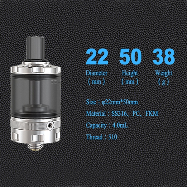 Ambition Mods Bishop MTL RTA Selbstwickler Tank