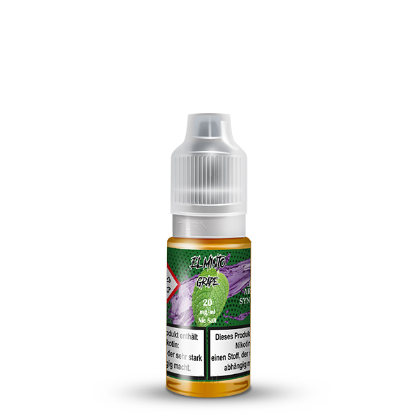 El Minto Grape - 10ml Nikotinsalz-Liquid 20mg/ml