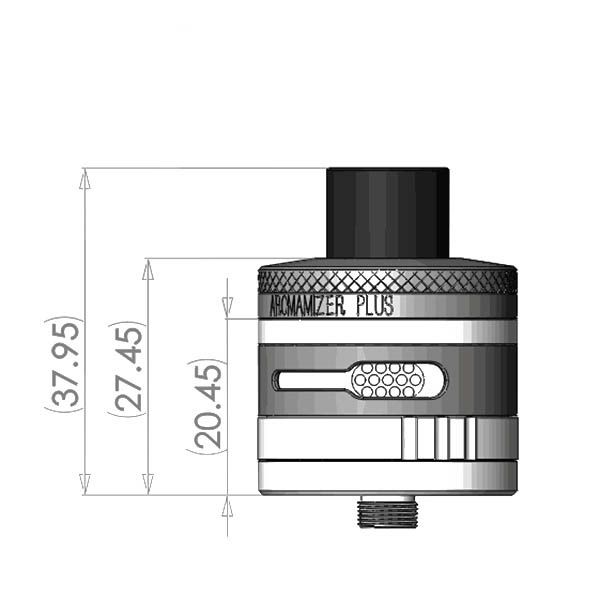 Steam Crave Aromamizer Plus RDTA Selbstwickler Tank