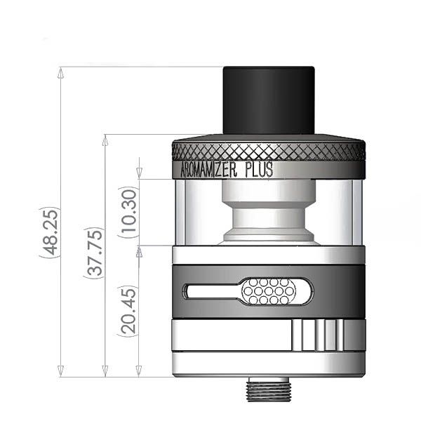 Steam Crave Aromamizer Plus RDTA Selbstwickler Tank