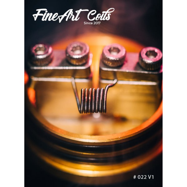 FineArtCoils - 022 V1 - MTL Clapton V1