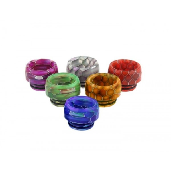 Resin 810 Drip Tip Wabenmuster kurz