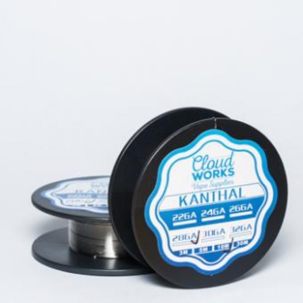 Cloudworks WK2 - 10 Meter DIY Kanthal A1 28GA/0.32mm Wickeldraht