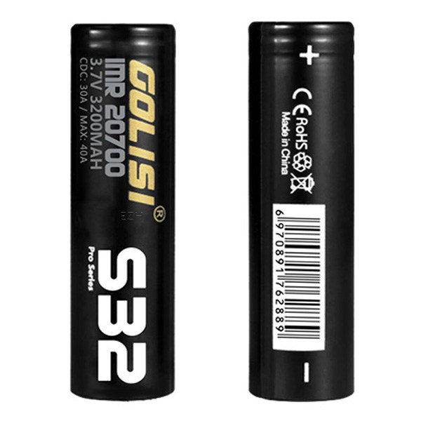 Golisi S32 20700 Akku - 30A / 3200mAh incl. Case