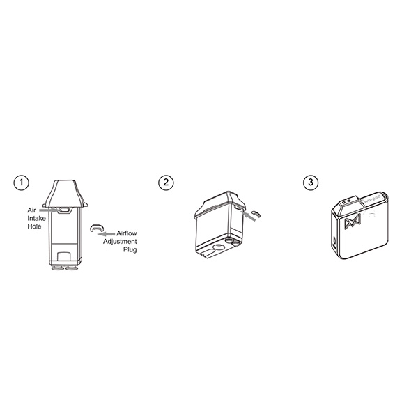 2x Mi-Pod Ersatz-Pod mit Verdampferkopf