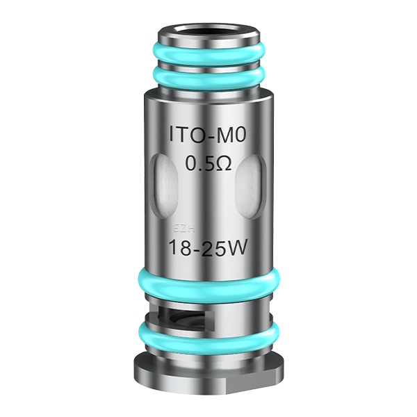 5x Voopoo ITO-M0 Coil Verdampferkopf 0.5 Ohm