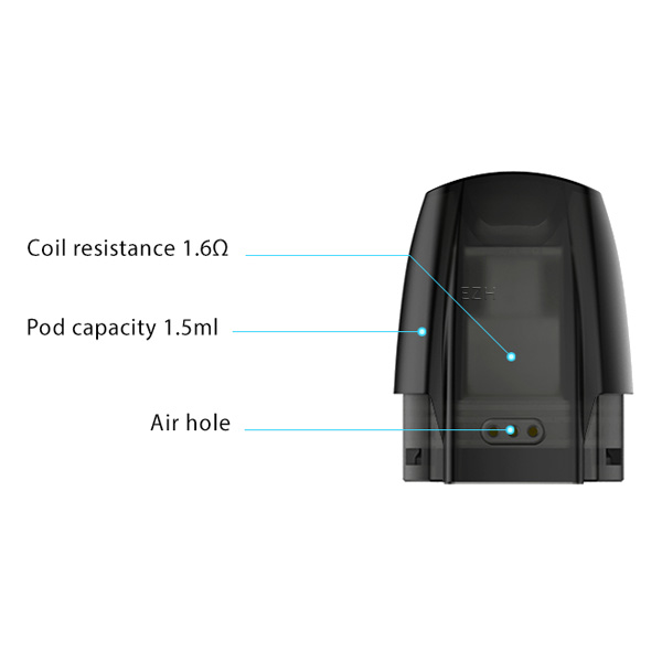 3x Justfog Minifit Ersatz-Pod