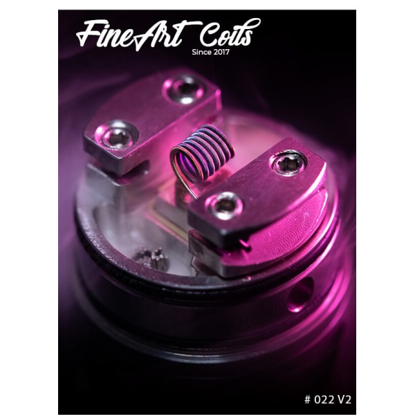 FineArtCoils - 022 V2 - MTL Clapton V2