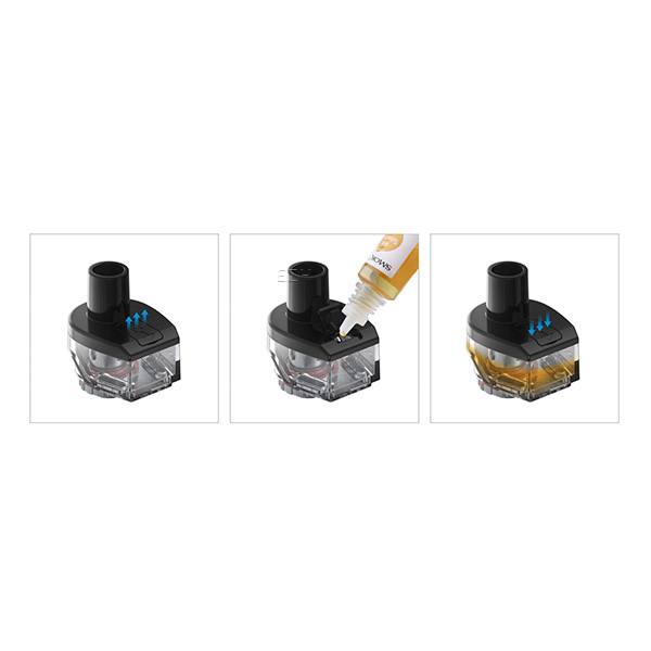 3x SMOK RPM80 RGC 5ml Ersatz-Pods