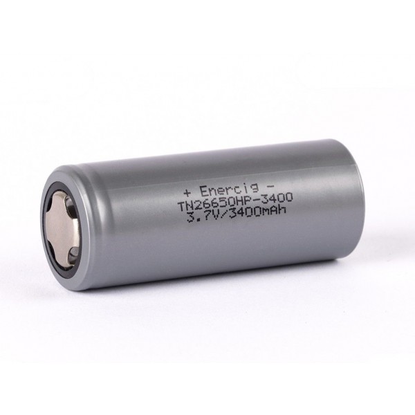 Enerpower (Enercig) TN 26650HP-3400mAh, (3200mAh) 3,6V - 3,7V, Li-Ion Akku (High Drain - 30A)